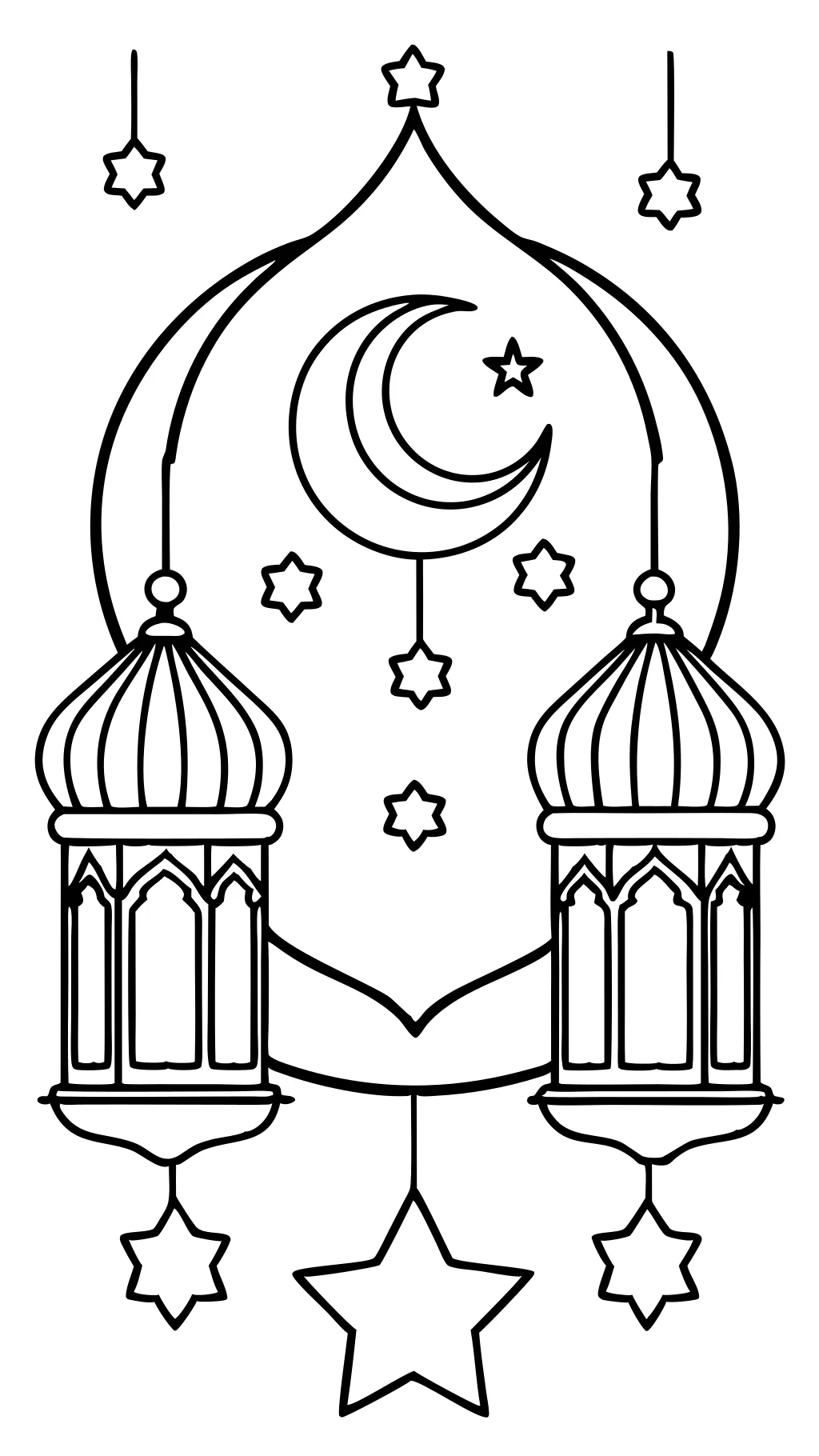 coloring pages for ramadan